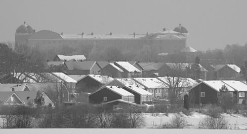 Uppsala Schloss von
Westen